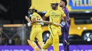 Sports News | IPL: CSK Set 193-run Target for KKR Despite Late Slowdown in Chennai