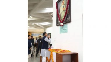 India News | Gujarat CM Pays Tribute to BR Ambedkar on His 135th Birth Anniversary