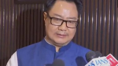 India News | No Party Opposes Women's Reservation Bill; There Are Some Statements for Political Purpose: Kiren Rijiju