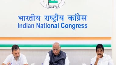 India News | Congress to Hold Parliamentary Strategy Group Meeting Today to Discuss Women's Reservation, Delimitation