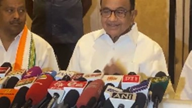 India News | Congress MP P Chidambaram Demands 'fair' Delimitation Process