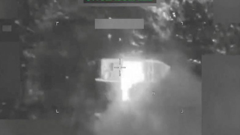 World News | US Strikes Vessel Allegedly Operated by Terror Orgnisations, Kills 4