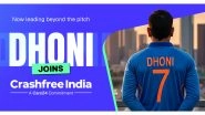 Business News | MS Dhoni Joins Cars24's Crashfree India As Goodwill Ambassador