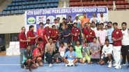 Sports News | Rajiv Kumar, Prachenta Verma Shine as Champions at 4th East Zone Pickleball Championship 2025