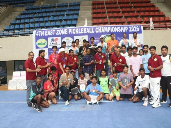 Sports News | Rajiv Kumar, Prachenta Verma Shine as Champions at 4th East Zone Pickleball Championship 2025