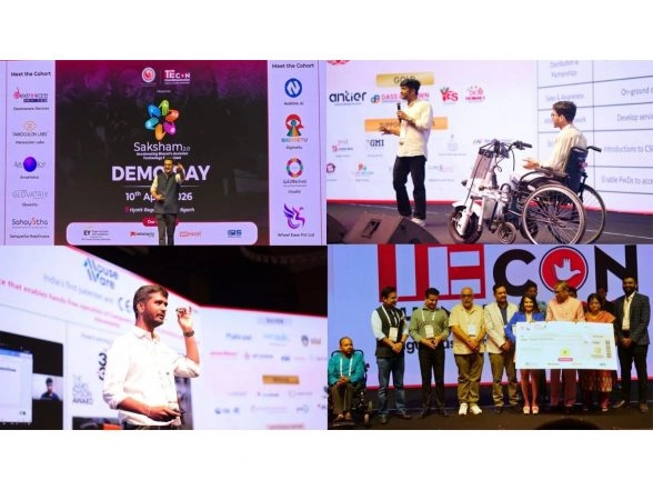 Business News | Under SACC's Saksham Accelerator Demo Day ₹15 Lakh Awarded to Assistive Technology Startups