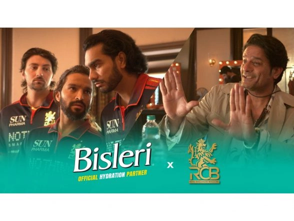 Business News | 'Lights, Camera and Hydration': Bisleri Brings a Refreshing Twist to Their Association with Royal Challengers Bengaluru