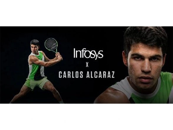 Business News | 7-Time Grand Slam Champion Carlos Alcaraz is Infosys Global Brand Ambassador