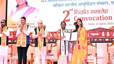 India News | Social, Moral Obligation of Doctors to Place Interests of Patients Above All Else: President Murmu at AIIMS Nagpur Convocation