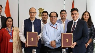 Business News | DoT, SEBI Sign MoU to Curb Misuse of Telecom Resources in Financial Frauds