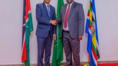 World News | India, Kenya Bolster Strategic Ties: Security and Capacity Building Take Center Stage
