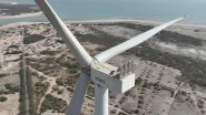 Business News | Adani Wind Commissions 5 MW Turbine Prototype at Mundra, Boosting India's Clean Energy Push