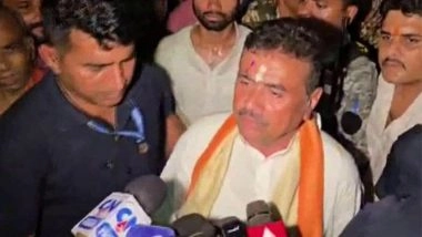 India News | BJP's Suvendu Adhikari Loses Cool After TMC Workers Disrupt Roadshow in Howrah