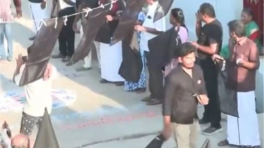 India News | DMK Workers Stage Protest Against Centre's Proposed Delimitation Exercise in Tiruchirappalli