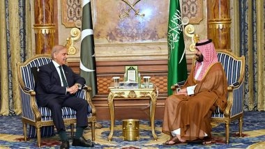 World News | Pak PM Reiterates Push for US-Iran Peace Talks During Meeting with Saudi Crown Prince