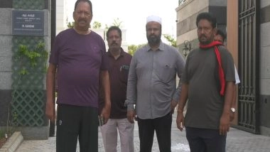 India News | DMK Minister R Gandhi Stages Black Flag Protest in Ranipet Against Centre's Delimitation Bill