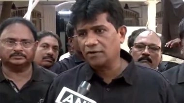 India News | DMK MLA Ezhilan Naganathan Stages Protest Against Delimitation Proposal, Flags Impact on Southern States