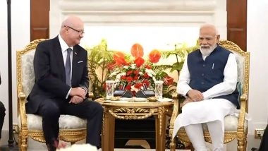 World News | PM Modi Holds Bilateral Talks with Austrian Federal Chancellor Stocker at Hyderabad House