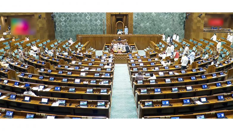 India News | Constitution (131 Amendment) Bill, Delimitation Bill, Union Territories Laws (Amendment) Bill Introduced in Lok Sabha