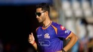 Sports News | IPL 2026: Krish Bhagat Joins Mumbai Indians Squad, Replaces Atharva Ankolekar