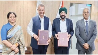 Business News | FIU-India, PFRDA Sign MoU to Combat Money Laundering and Financial Crimes