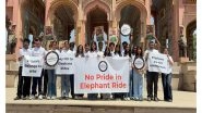 Business News | World Animal Protection Calls for End to Elephant Rides Everywhere on Occasion of Save The Elephant Day