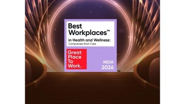 Business News | Savills India Earns Great Place to Work Certification 2026; Recognised Among India's Best Workplaces in Health & Wellness