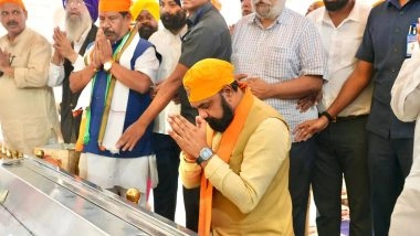 India News | Bihar: CM Samrat Choudhary Offers Prayers at Takht Shri Patna Sahib