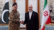 World News | Pakistan Army Chief Asim Munir Meets Iranian Parliament Speaker in Tehran