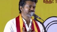 India News | Vijay Unveils TVK's Manifesto for TN Polls: Free Gas Cylinders, 8gm Wedding Gold for Bride from Poor Families Among Promises