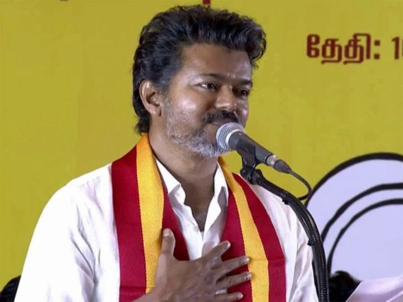 India News | Vijay Unveils TVK's Manifesto for TN Polls: Free Gas Cylinders, 8gm Wedding Gold for Bride from Poor Families Among Promises