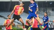 Sports News | ISL: 10-man East Bengal Fight Back Thrice to Hold Bengaluru FC