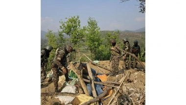 India News | Manipur: Indian Army Conducts Joint Operation, Destroys 10 Bunkers in Jalenbung Hills & Thoyee Heights