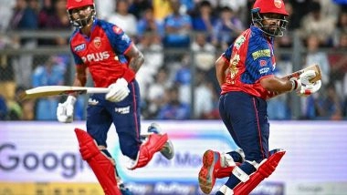 Sports News | IPL 2026: Prabhsimran, Iyer, Arshdeep Help PBKS Continue Unbeaten Run, Down MI by 7 Wickets