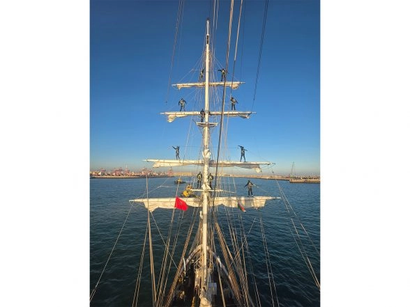 World News | INS Sudarshini Makes Port Call at Casablanca; Visit to Further Strengthen Diplomatic Ties Between India and Morocco