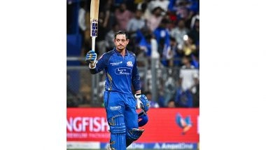 Sports News | Quinton De Kock Becomes First Designated Wicketkeeper to Score Three IPL Hundreds