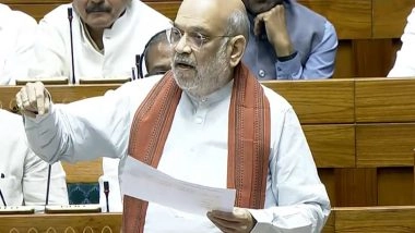 India News | Government Has Decided to Conduct a Caste Census, Misinformation Should Not Be Spread: Amit Shah in Lok Sabha