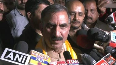 India News | Government, Organisation Working in Full Coordination: Himachal CM