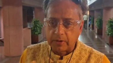 World News | Good Briefing with Foreign Secretary on Iran Conflict: Shashi Tharoor