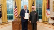 Donald Trump Wishes TS Sandhu Success as Delhi L-G, Praises Role in Strengthening India-US Ties