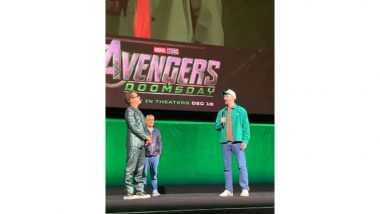 Entertainment News | Avengers: Doomsday Trailer Unveiled at CinemaCon 2026, Features Battle Between Thor and Doctor Doom