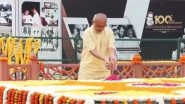 India News | Vice President CP Radhakrishnan Pays Tribute to Former PM Chandra Shekhar on His Birth Anniversary