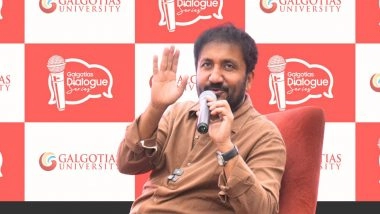 Business News | Padma Shri Awardee Anand Kumar Addresses Students at Galgotias University, Speaks on Persistence and Staying the Course