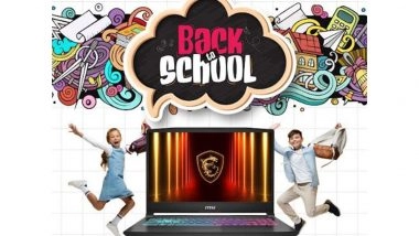 Business News | MSI Kicks Off 'Back to School 2026' Season with Exclusive Channel Offers and Student Focused Benefits