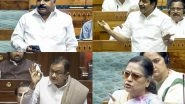 India News | Kakoli Ghosh, Manickam Tagore, KC Venugopal, P Chidambaram to Ensure All INDIA Block MPs to Be Present for Parliament Session: Sources