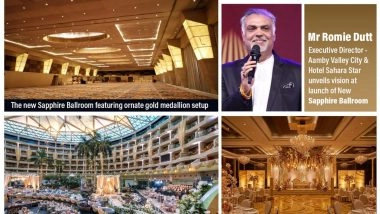 Business News | Sahara Star: Mumbai's Most Iconic Address for MICE and Wedding Celebrations