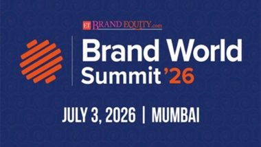 Business News | 1,000+ Attendees and 100+ CMOs Expected at the 8th Edition of Brand World Summit