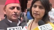 India News | BJP Using Women's Bill as 'pretext' for Delimitation to 'never Lose': Akhilesh; Dimple Yadav Flag Concerns on Bill