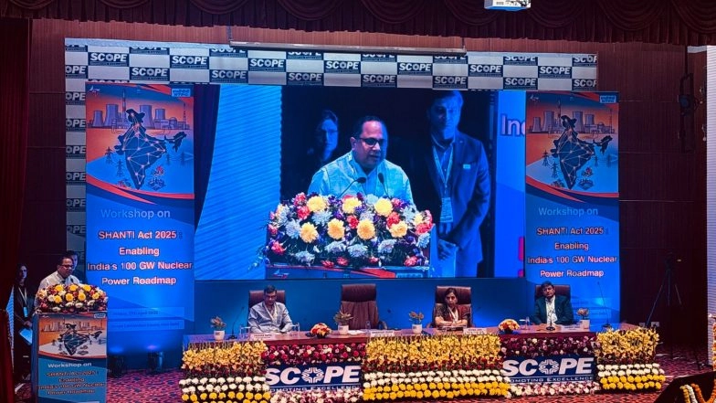 Business News | India Targets over Ten-fold Expansion in Nuclear Power Capacity from 8.8 GW to 100 GW by 2047: CEA Chairperson