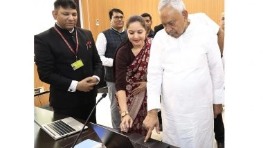 India News | Bihar: Rajya Sabha MP Nitish Kumar Fills out Self-enumeration Form